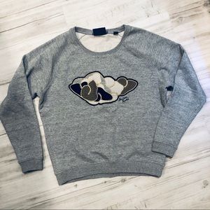 Appliqué sweatshirt